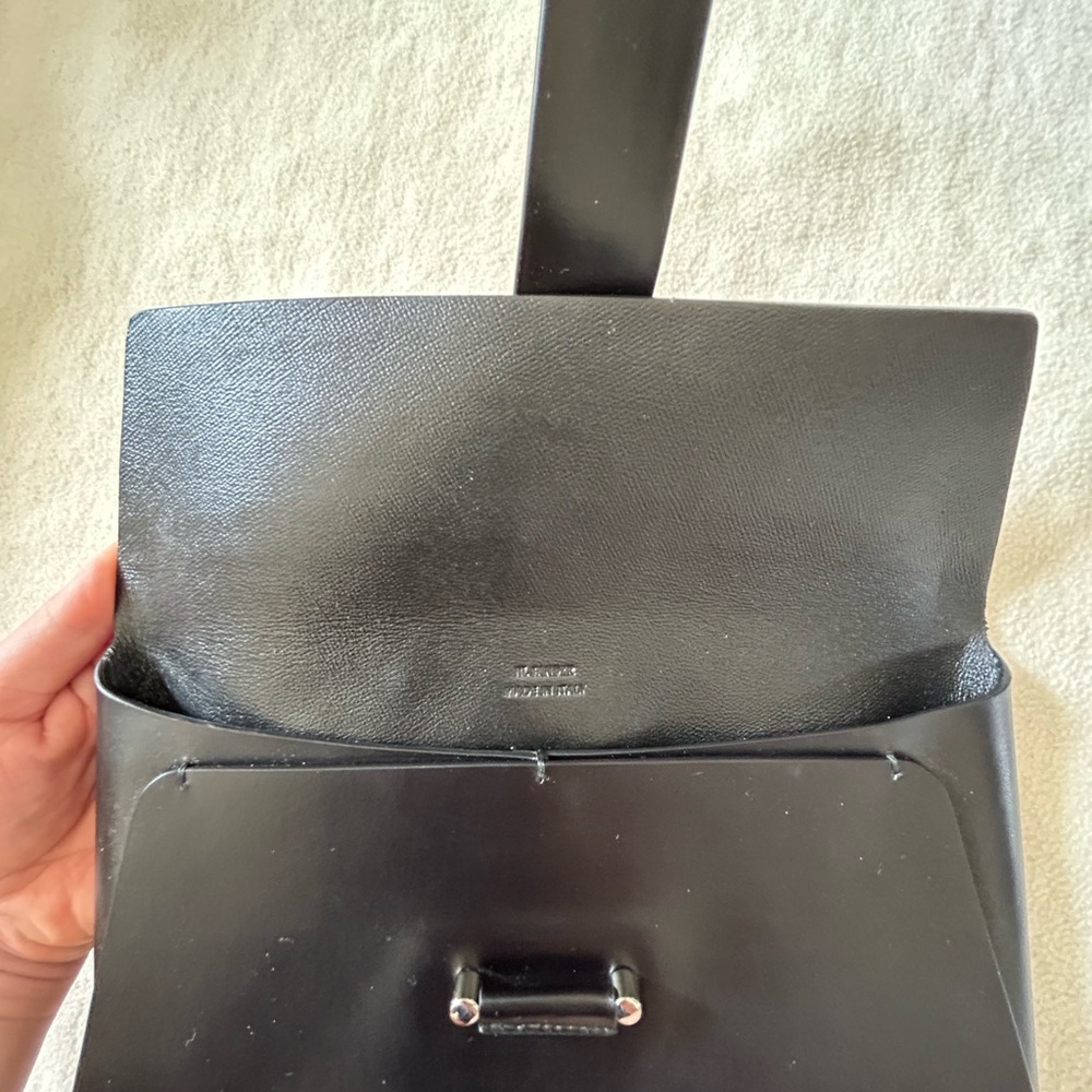 Jil Sander Black Leather Bag - Picture 5 of 7